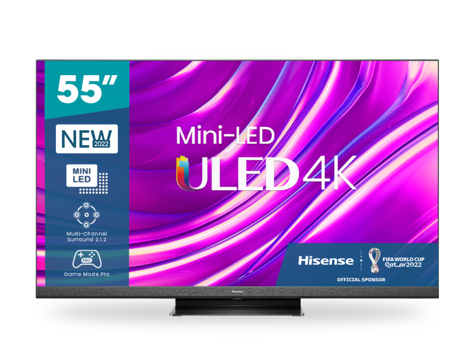 Hisense-55″-U8H-Mini-LED-ULED-4K-TV-Product-Image-1